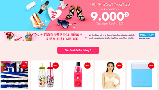 Nhiều mặt hàng giảm giá đến 50% trong Ngày của Mẹ - Ảnh 1