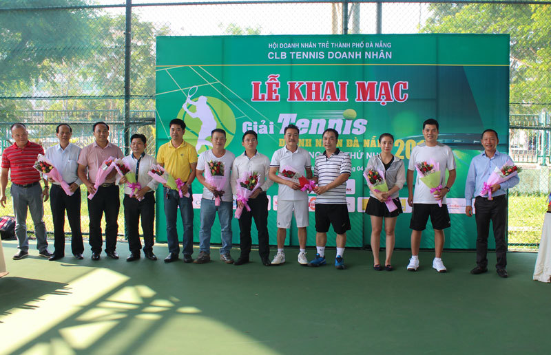 Đà Nẵng khai mạc giải tennis doanh nhân lần thứ I - Ảnh 1