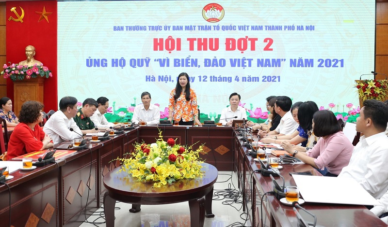 Hà Nội: Hơn 35,7 tỷ đồng ủng hộ Quỹ ''Vì biển, đảo Việt Nam'' năm 2021 - Ảnh 1