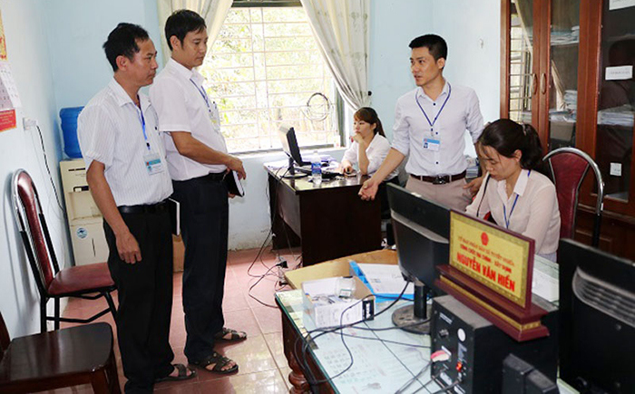Huyện Quốc Oai kiểm tra kỷ cương hành chính tại xã Tuyết Nghĩa - Ảnh 1
