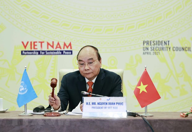[Ảnh] Chủ tịch nước chủ trì Phiên thảo luận mở cấp cao của Hội đồng Bảo an Liên Hợp quốc - Ảnh 2