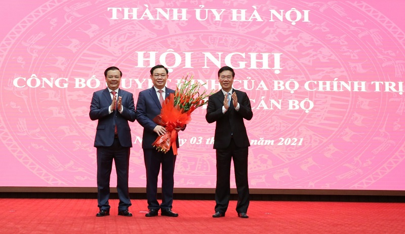 Đồng chí Đinh Tiến Dũng được Bộ Chính trị phân công giữ chức Bí thư Thành ủy Hà Nội - Ảnh 6