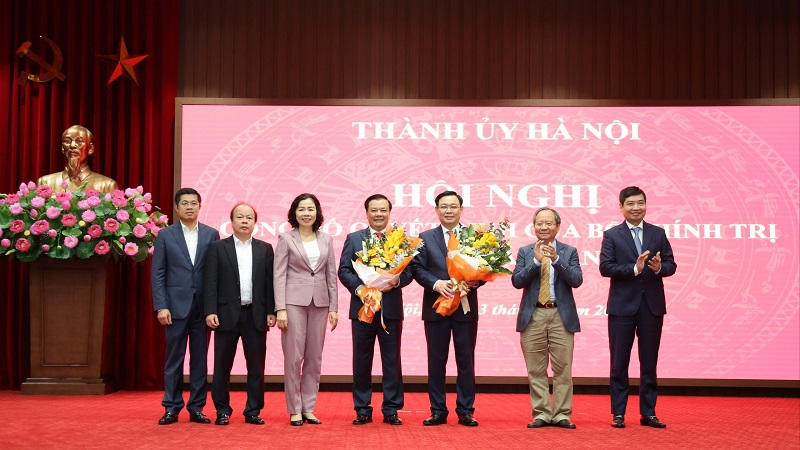 Đồng chí Đinh Tiến Dũng được Bộ Chính trị phân công giữ chức Bí thư Thành ủy Hà Nội - Ảnh 7