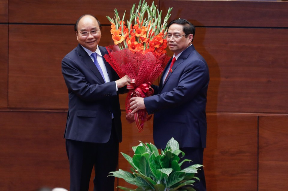 [Ảnh] Lễ tuyên thệ nhậm chức của Thủ tướng Phạm Minh Chính - Ảnh 5