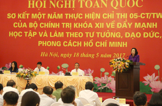 Hà Nội: Lấy thực hiện Chỉ thị 05 là căn cứ quan trọng trong quy hoạch, sử dụng cán bộ - Ảnh 1