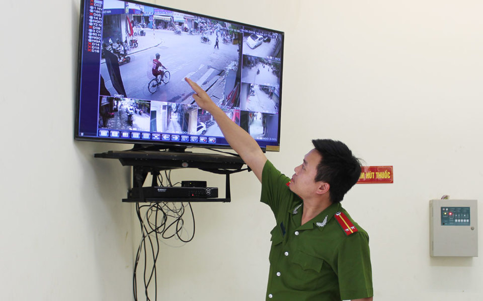 Mô hình camera giám sát an ninh trường học: Hiệu ứng tốt ở Thanh Xuân - Ảnh 1