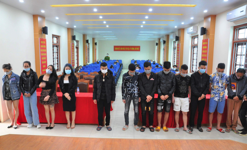 Hải Dương: Hơn 40 thanh niên "phê" ma túy trong quán karaoke ở Bình Giang - Ảnh 1