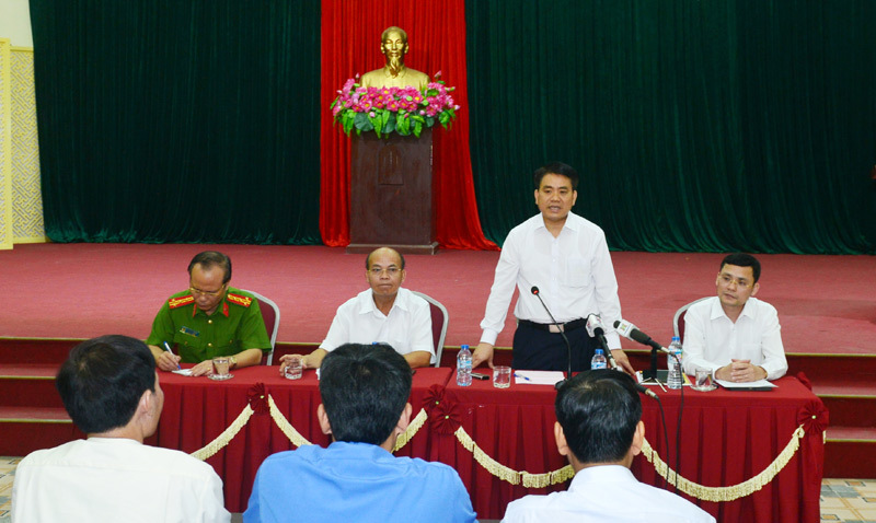 Chủ tịch Nguyễn Đức Chung: Thanh tra toàn diện, giải quyết thấu đáo, công bằng đất đai ở Đồng Tâm - Ảnh 2