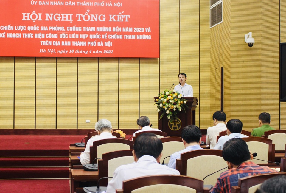 Phó Chủ tịch UBND TP Hà Nội Nguyễn Trọng Đông: Tiếp tục đẩy mạnh công khai, minh bạch để phòng ngừa tham nhũng, lãng phí - Ảnh 2