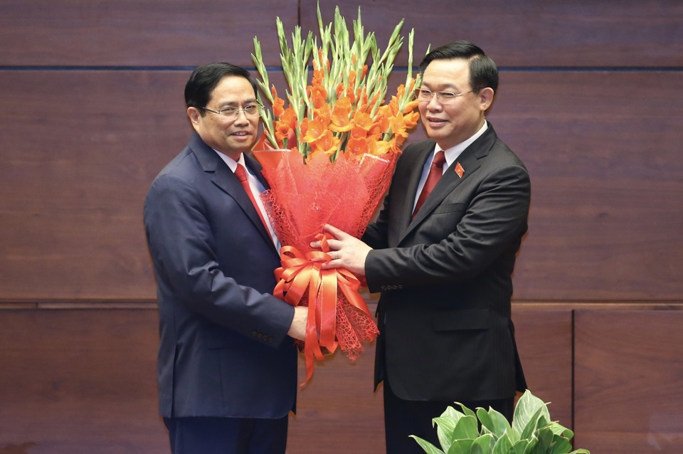 [Ảnh] Lễ tuyên thệ nhậm chức của Thủ tướng Phạm Minh Chính - Ảnh 6