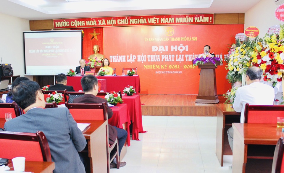 Ông Nguyễn Văn Lạng được bầu làm Chủ tịch Hội Thừa phát lại Hà Nội - Ảnh 2