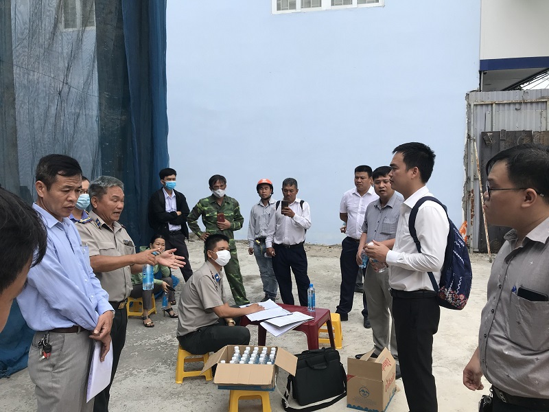 Công ty K-Homes đã được thi hành án tổ chức giao lại công trường Dự án Quang Minh - Ảnh 1