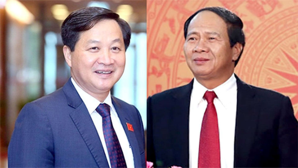 Ông Lê Minh Khái và Lê Văn Thành được bầu giữ chức Phó Thủ tướng - Ảnh 1