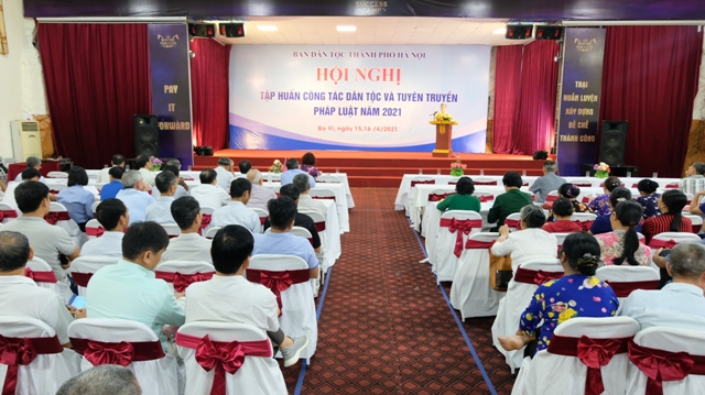 Hà Nội: Tập huấn bầu cử đại biểu Quốc hội và HĐND các cấp cho đồng bào dân tộc huyện Ba Vì - Ảnh 1