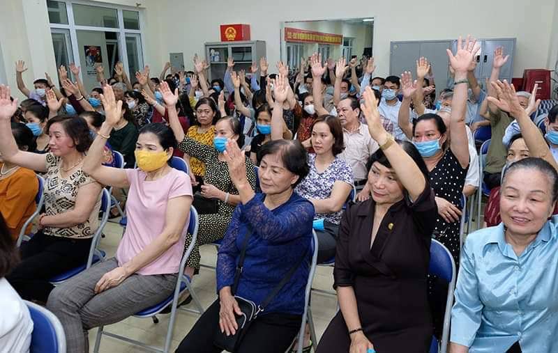 100% cử tri nơi cư trú nhất trí giới thiệu Bộ trưởng Bộ Y tế Nguyễn Thanh Long ứng cử Đại biểu Quốc hội - Ảnh 3