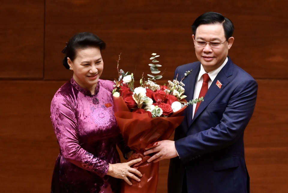 Bí thư Thành ủy Hà Nội Vương Đình Huệ được bầu làm Chủ tịch Quốc hội - Ảnh 5