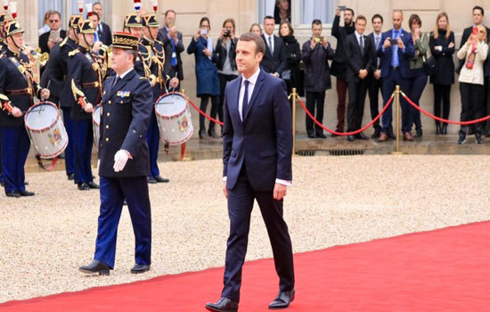 Tổng thống Pháp Emmanuel Macron tuyên thệ nhậm chức - Ảnh 1