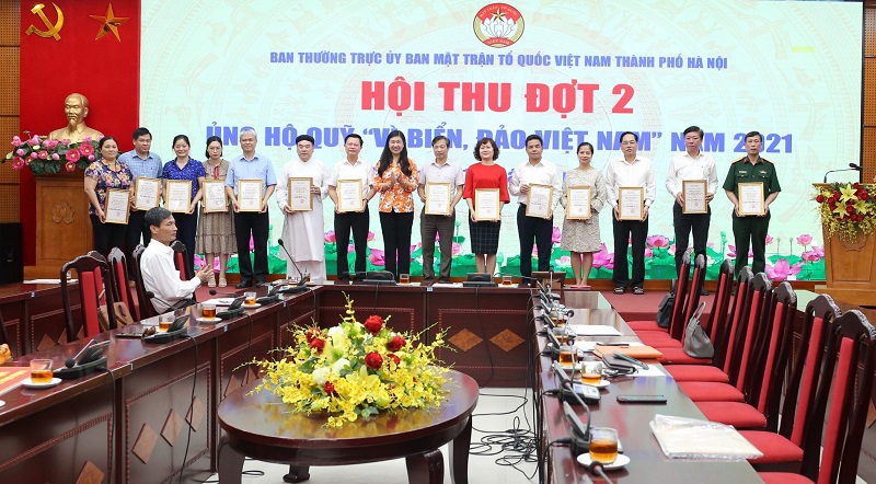 Hà Nội: Hơn 35,7 tỷ đồng ủng hộ Quỹ ''Vì biển, đảo Việt Nam'' năm 2021 - Ảnh 2