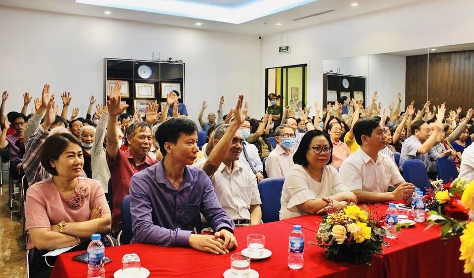 Quận Thanh Xuân: Hiệp thương lần thứ ba chốt danh sách người ứng cử đại biểu HĐND quận - Ảnh 1