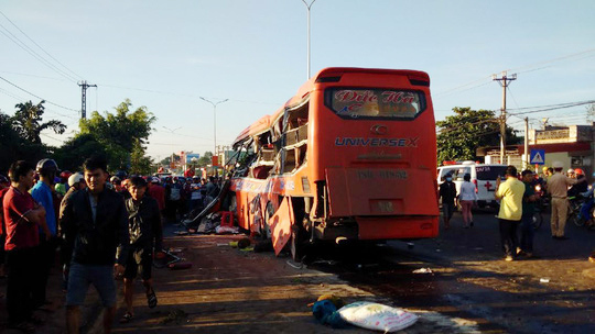 Tai nạn thảm khốc tại Gia Lai: Lái xe tải có biểu hiện bất thường - Ảnh 1