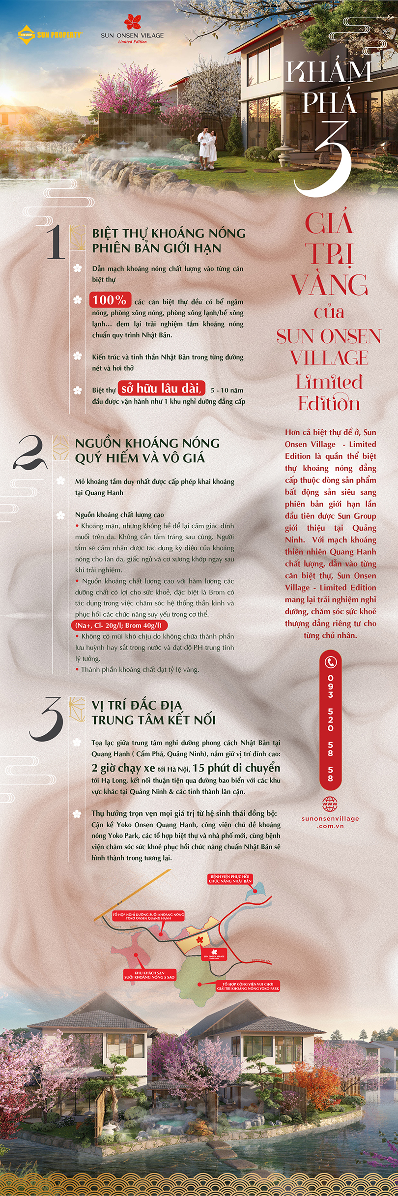 [Infographic] Khám phá 3 giá trị vàng của Sun Onsen Village - Limited Edition - Ảnh 1