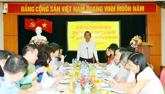 MTTQ quận Hoàn Kiếm cần làm tốt vai trò trung tâm đoàn kết - Ảnh 1
