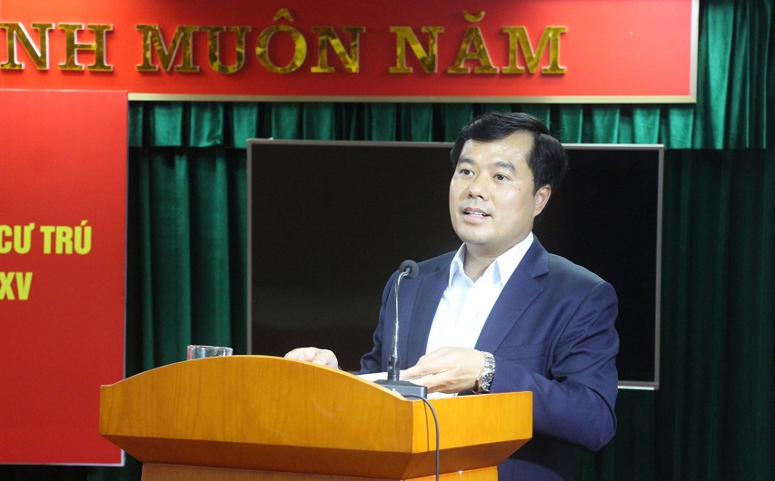 Cử tri nơi cư trú nhất trí giới thiệu Phó Chủ tịch UBND TP Nguyễn Trọng Đông ứng cử đại biểu HĐND TP Hà Nội - Ảnh 1