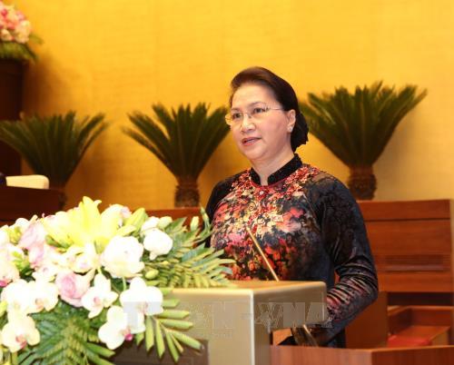 Quốc hội chính thức miễn nhiệm Chủ tịch Quốc hội Nguyễn Thị Kim Ngân - Ảnh 1