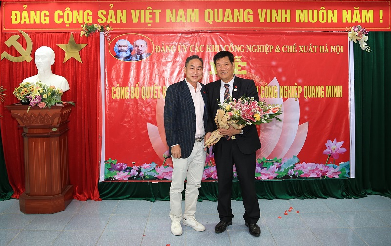 Hà Nội: Công bố quyết định thành lập Đảng bộ Khu công nghiệp Quang Minh - Ảnh 3