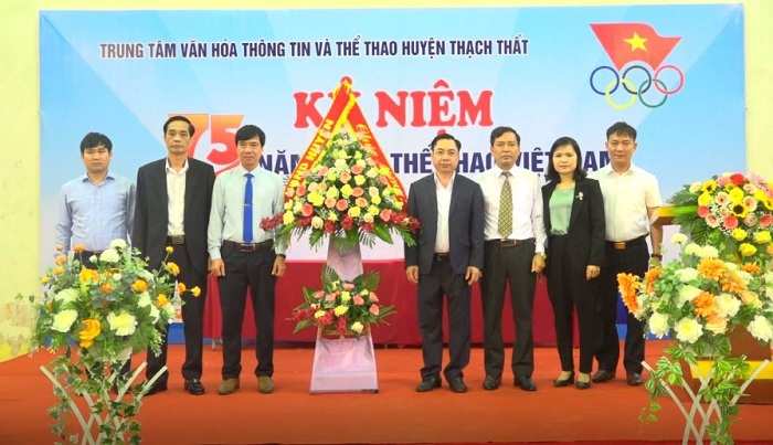 Huyện Thạch Thất: kỷ niệm 75 năm ngày thể thao Việt Nam - Ảnh 1