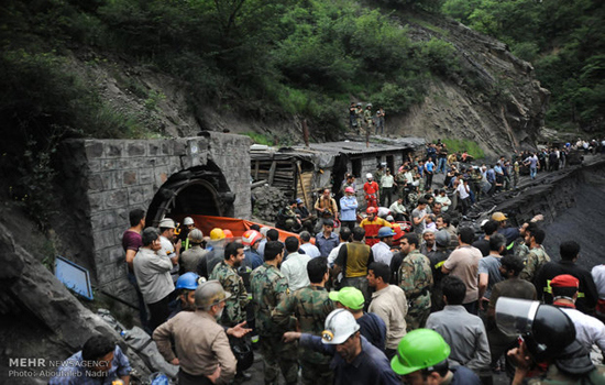 35 người chết trong vụ nổ mỏ than tại Iran - Ảnh 1