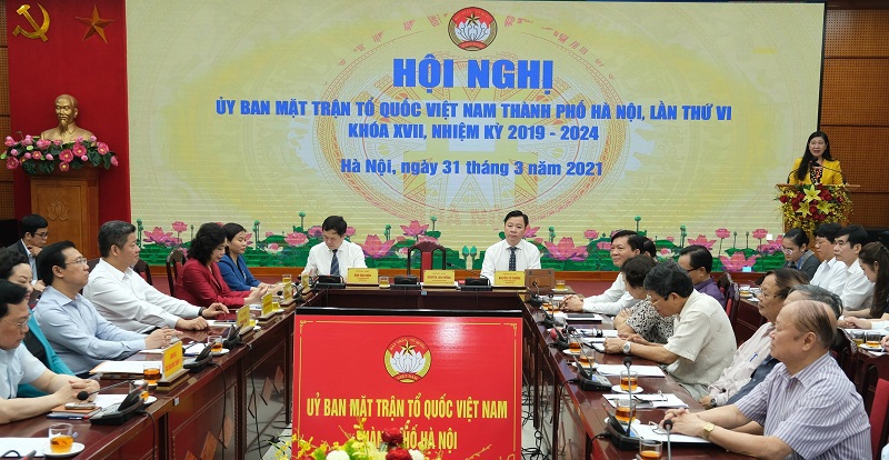 Phó Bí thư Thường trực Thành ủy Nguyễn Thị Tuyến tham gia là ủy viên Ủy ban MTTQ Việt Nam TP Hà Nội khóa XVII - Ảnh 2
