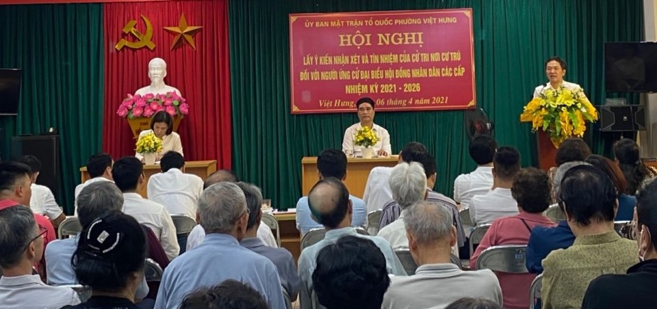 Lãnh đạo Ủy ban MTTQ Việt Nam TP Hà Nội được tín nhiệm ứng cử đại biểu HĐND TP nhiệm kỳ 2021-2026 - Ảnh 2