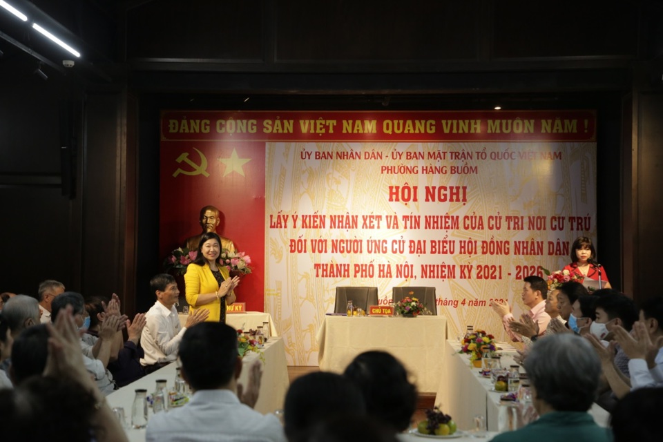 Lãnh đạo Ủy ban MTTQ Việt Nam TP Hà Nội được tín nhiệm ứng cử đại biểu HĐND TP nhiệm kỳ 2021-2026 - Ảnh 1