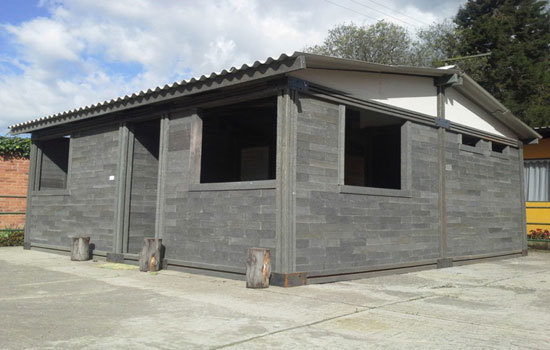 Sử dụng gạch nhựa để xây nhà tại Colombia - Ảnh 3