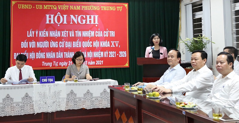 100% cử tri nơi cư trú tán thành Chủ tịch HĐND TP Nguyễn Ngọc Tuấn ứng cử đại biểu Quốc hội, đại biểu HĐND TP Hà Nội - Ảnh 3
