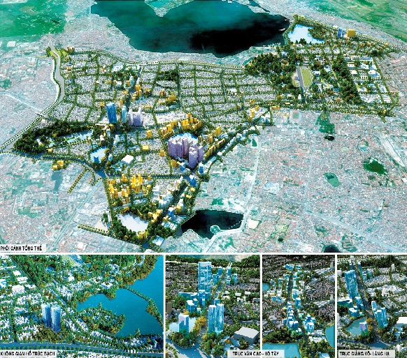Quy hoạch phân khu đô thị H1-2 quận Ba Đình: Cho phép tăng tầng cao tại khu vực điểm nhấn đô thị - Ảnh 1