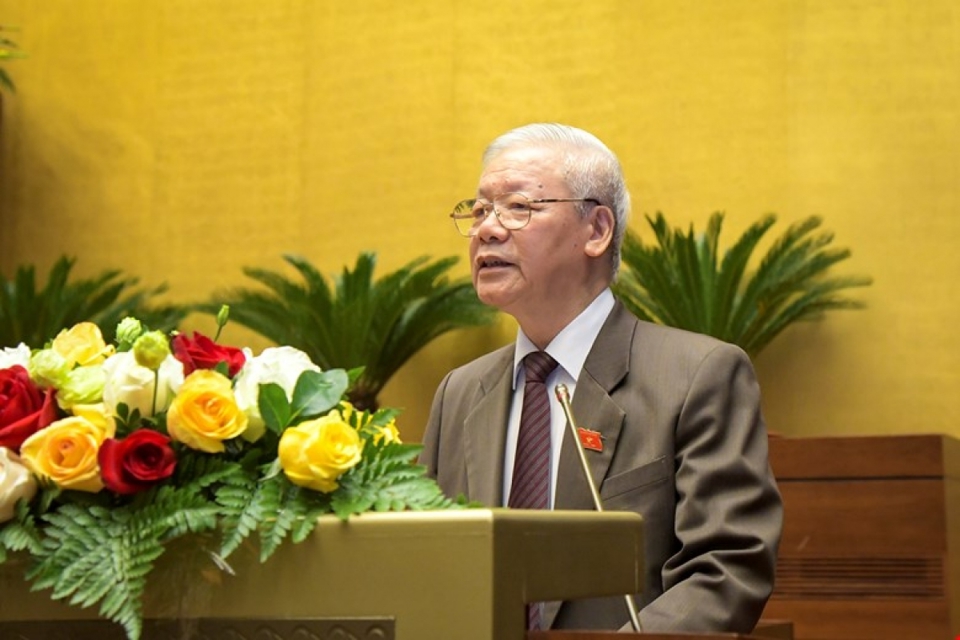 Quốc hội tiến hành quy trình miễn nhiệm Chủ tịch nước Nguyễn Phú Trọng - Ảnh 1