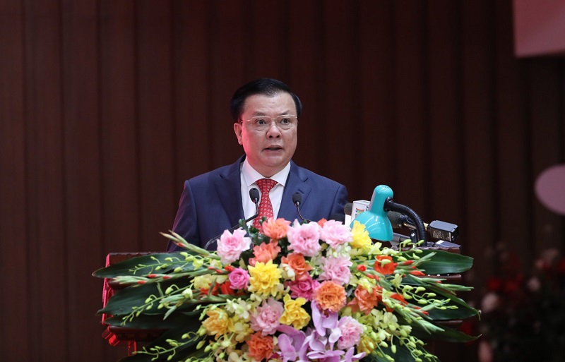 Bí thư Thành ủy Hà Nội Đinh Tiến Dũng: Nỗ lực hết mình hoàn thành tốt nhất nhiệm vụ chính trị được Đảng, Nhà nước và Nhân dân Thủ đô giao - Ảnh 2
