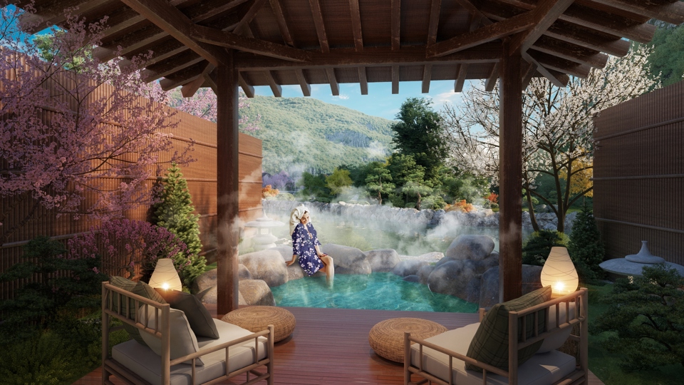 Sun Onsen Village - Limited Edition: Bản hòa ca kiến trúc và thiên nhiên - Ảnh 2