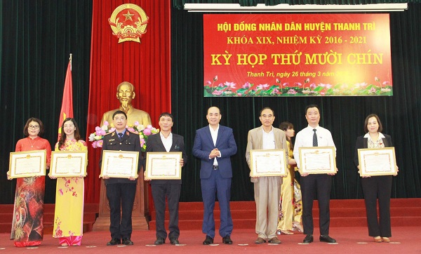 Huyện Thanh Trì tổng kết hoạt động HĐND nhiệm kỳ 2016 - 2021 - Ảnh 2