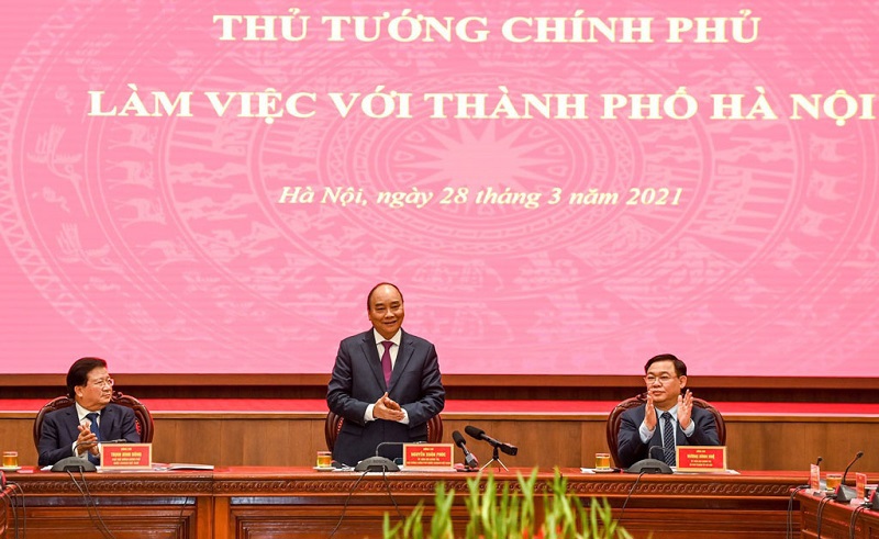 Thủ tướng Chính phủ Nguyễn Xuân Phúc: Xây dựng Hà Nội là thành phố đáng sống của mọi người dân và bạn bè quốc tế - Ảnh 5