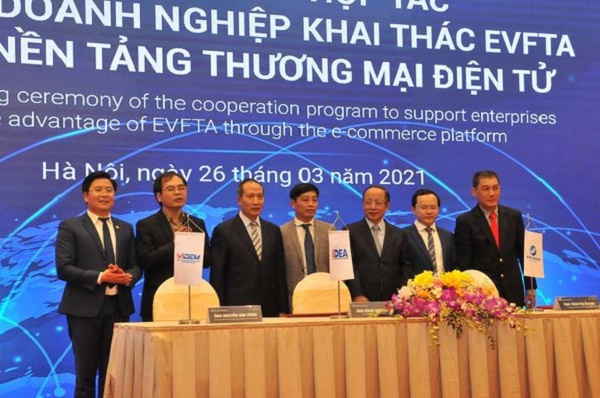 Ra mắt sàn thương mại điện tử doanh nghiệp Việt Nam - EU - Ảnh 1