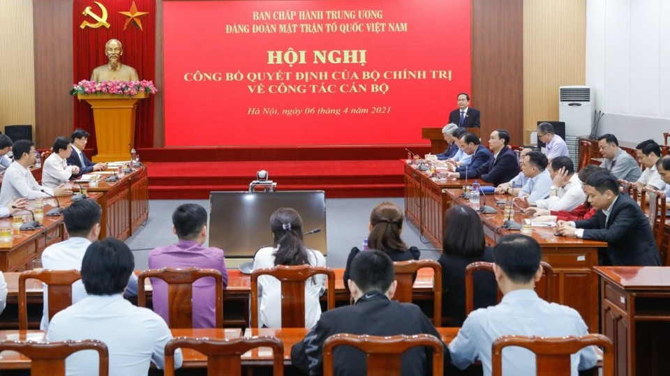 Ông Đỗ Văn Chiến làm Bí thư Đảng đoàn Ủy ban Trung ương MTTQ Việt Nam - Ảnh 2