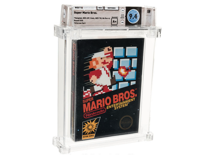 Trò chơi Super Mario Bros tiếp tục được bán với giá kỷ lục 660.000 USD - Ảnh 1