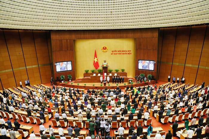 Chủ tịch nước Nguyễn Xuân Phúc trình danh sách đề cử để Quốc hội bầu Phó Chủ tịch nước - Ảnh 1