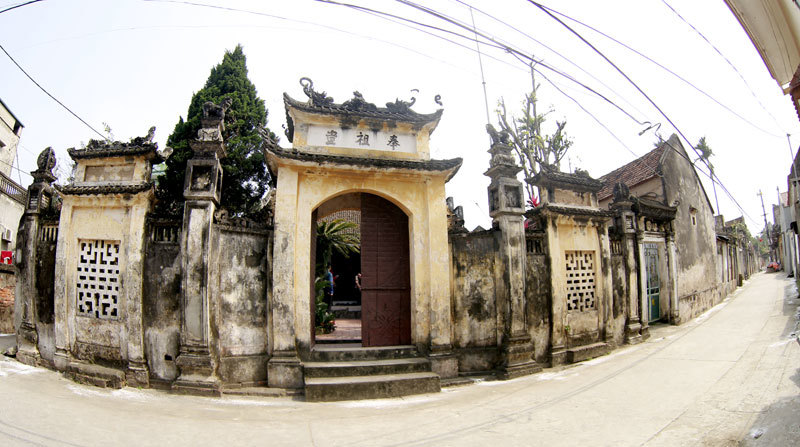 Ngôi làng 500 tuổi ở Hà Nội đẹp mê mẩn qua ống kính fisheye - Ảnh 2