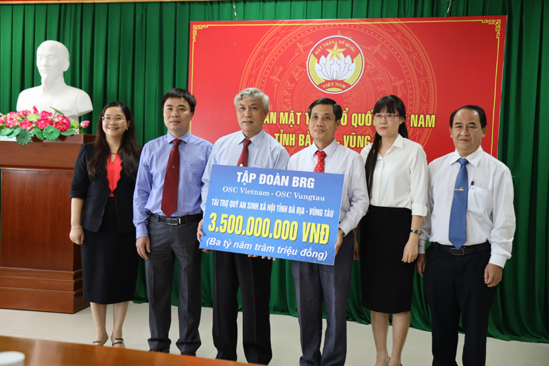 OSC Việt Nam, thành viên Tập đoàn BRG tài trợ 3,5 tỷ đồng cho Quỹ An sinh xã hội tỉnh Bà Rịa – Vũng Tàu - Ảnh 2