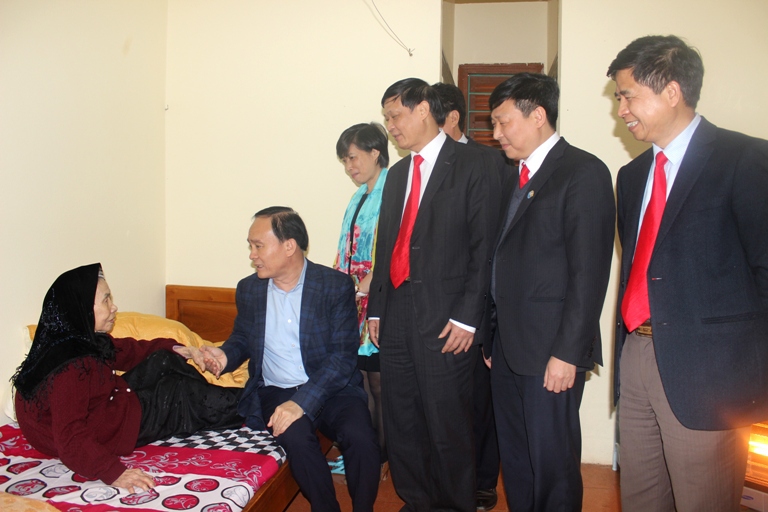 Lãnh đạo HĐND TP tặng quà gia đình chính sách huyện Ứng Hòa - Ảnh 2