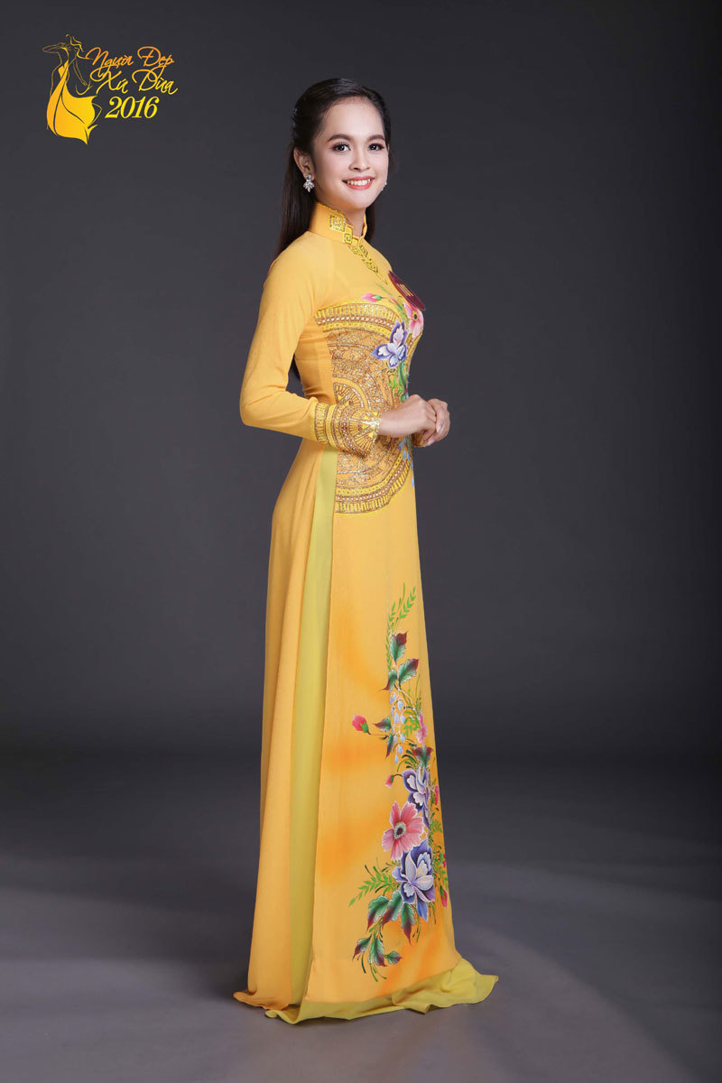 Ngắm 19 thí sinh “Người đẹp xứ Dừa 2016” dịu dàng với áo dài - Ảnh 2